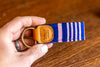Key Fob Leather Needlepoint Finishing
