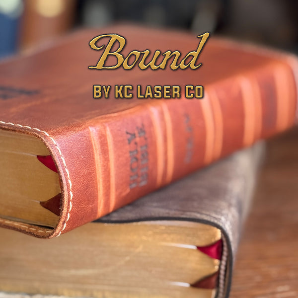Custom Bible & Book Rebinding with Hand Bound Premium Leather