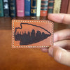 Arrowhead Skyline - Leather Hook N' Loop Patch