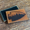 Arrowhead Skyline - Leather Hook N' Loop Patch