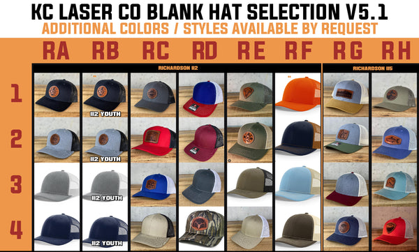 48 x Custom Leather Patch Hats with Your Logo