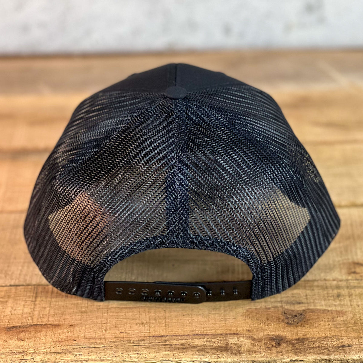 American Flag - Charcoal / Black Richardson 112 Leather Patch Hat – KC  Laser Co