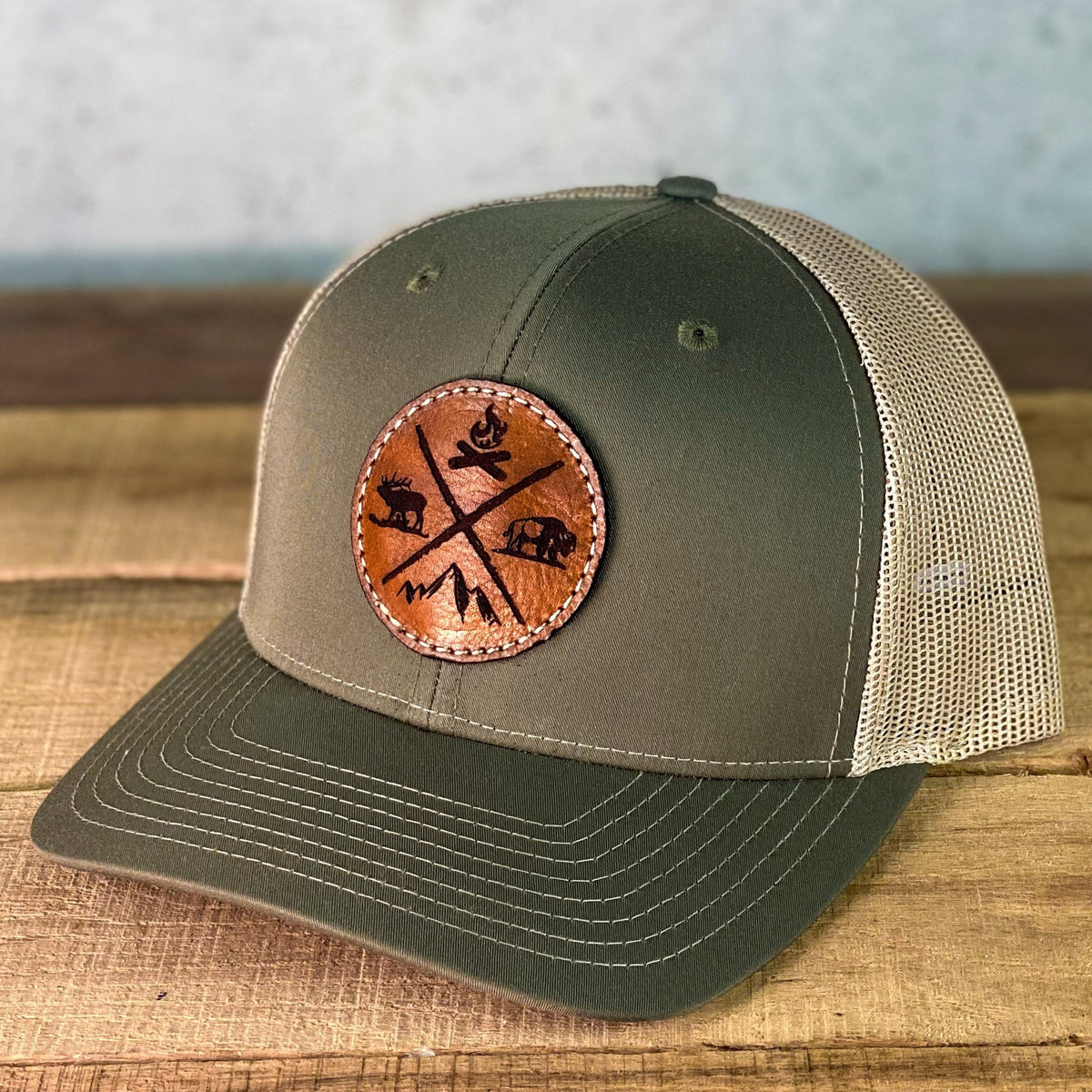 GT Texas Leather Patch Hat- Richardson – twistedtrail