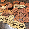 1 Pound Leather Scrap - Laser Safe Vegetable Tan