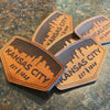 1 Pound Leather Scrap - Laser Safe Vegetable Tan