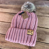 KC Leather Tag CC Beanie