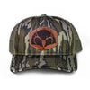 Whitetail & Turkey - Bottomlands Richardson 112 Leather Patch Hat