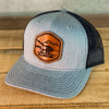 National Park Hat - BUILD YOUR OWN - Richardson 112 and 115 Leather Patch Hat. Yellowstone, Rocky Mountain, Arches, Grand Canyon, Zion