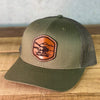 National Park Hat - BUILD YOUR OWN - Richardson 112 and 115 Leather Patch Hat. Yellowstone, Rocky Mountain, Arches, Grand Canyon, Zion