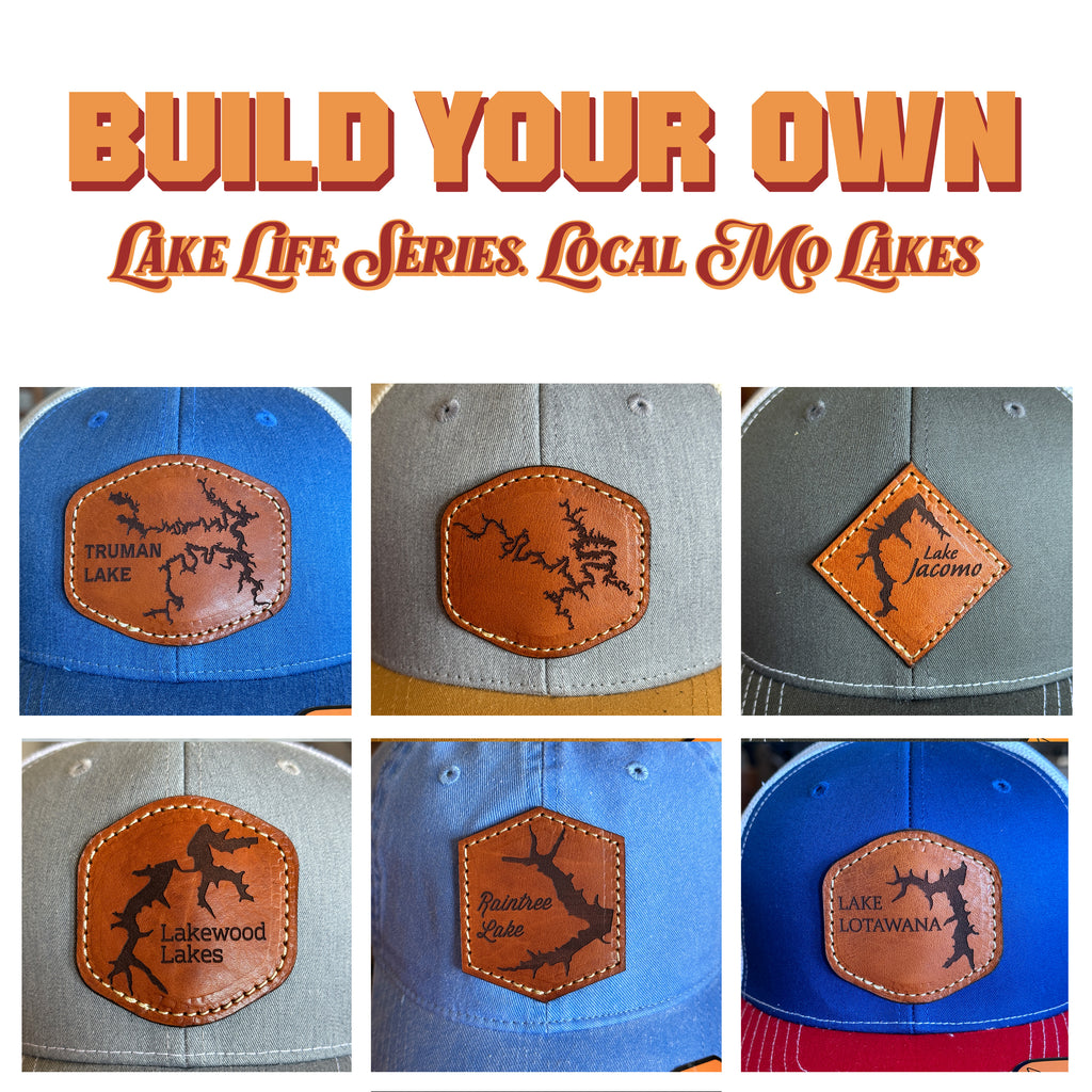 Build Your Own Lake Hat - Pick Your Hat Pick Your Patch