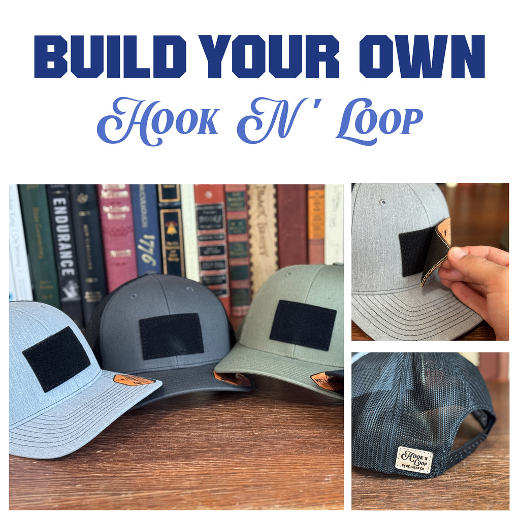 Build Your Own - Hook N' Loop Patch Hat