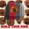 National Park Hat - BUILD YOUR OWN - Richardson 112 and 115 Leather Patch Hat. Yellowstone, Rocky Mountain, Arches, Grand Canyon, Zion