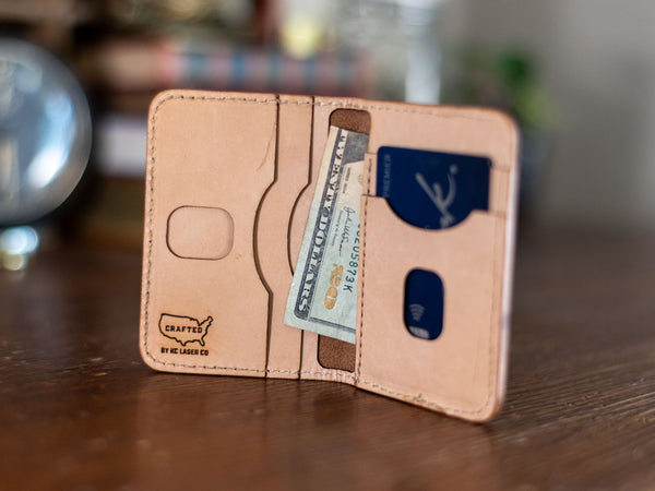 Crafted Signature Wallet - 6 pockets - Italian Leather