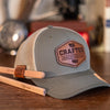 Crafted Leather Pencil Loop 112 Hat with logo