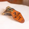 Crafted Leather Hotel Keychain - Adventure More
