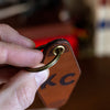 Crafted Leather Hotel Keychain - KC