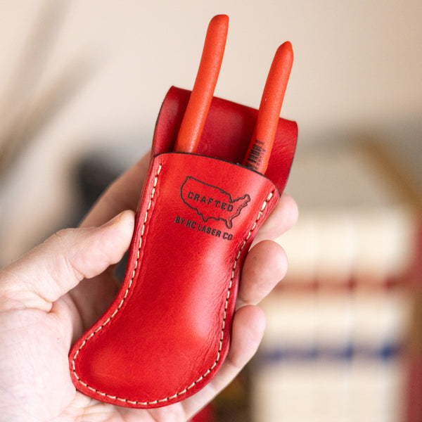 Knipex 6 Inch Plier Red LTD Edition Leather Belt Holster Case