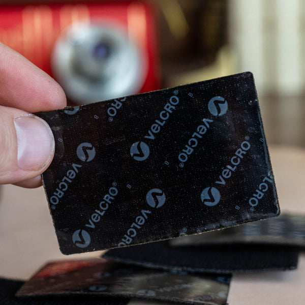 5x Hook N' Loop 3x2 Velcro Patches with Adhesive Backing