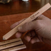 5x Carpenter Wooden Pencils #2 Natural Lacquered