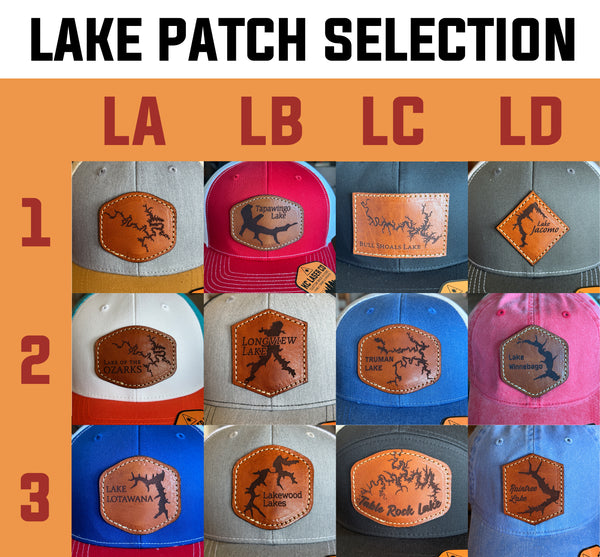 Build Your Own Lake Hat - Pick Your Hat Pick Your Patch