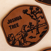 National Park Leather Sticker, Yellowstone, Zion, Arches, Grand Canyon, Smokey Mountains, Rocky Mountain, Joshua Tree