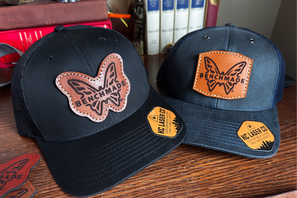 Custom Leather Patch Hats with Your Logo