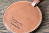 3" Circle Tags Leather Needlepoint Finishing