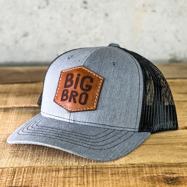 Big Bro - Youth Richardson 112 Leather Patch Hat