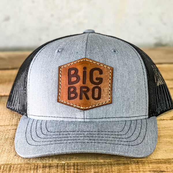 Big Bro - Youth Richardson 112 Leather Patch Hat