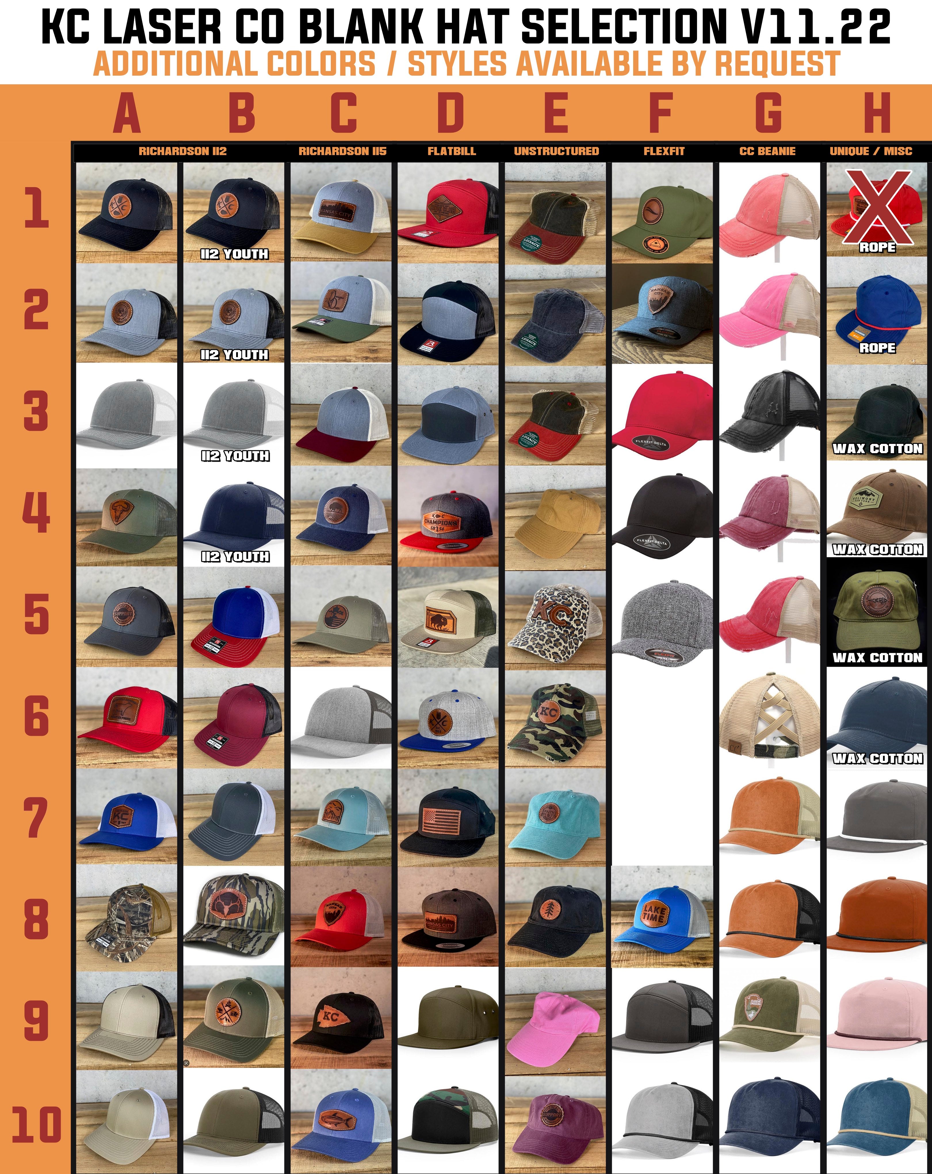 AKA Custom Lids - Custom Patch Hats