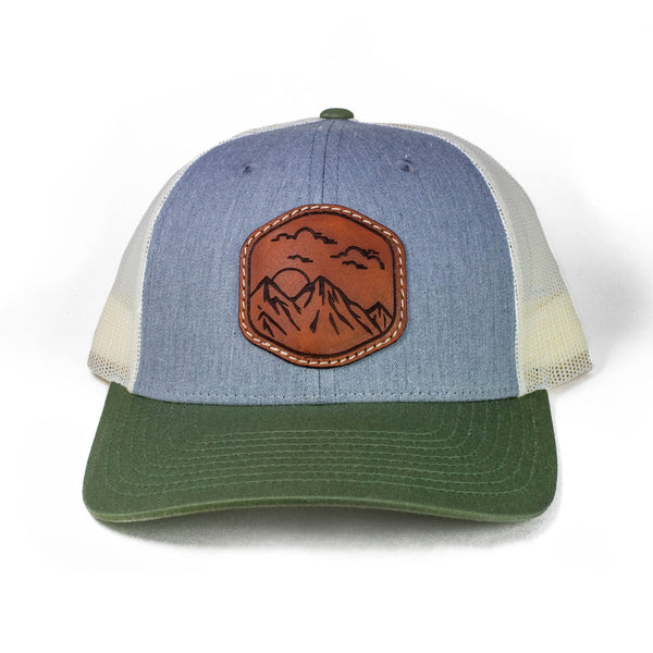 Mountain View - Richardson 115 Leather Patch Hat