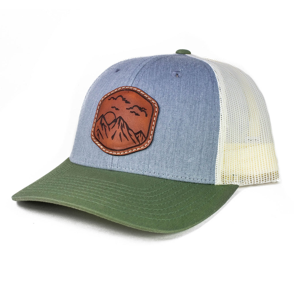 Mountain View - Richardson 115 Leather Patch Hat