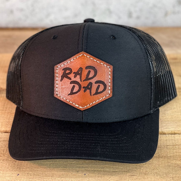 Rad Dad Richardson 112 Leather Patch Hat